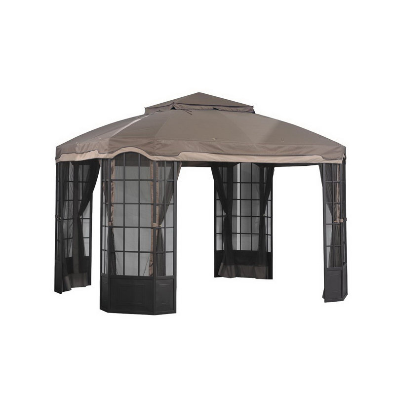 Sunjoy Replacement Canopy (Deluxe) for Bay Window Gazebo Wayfair